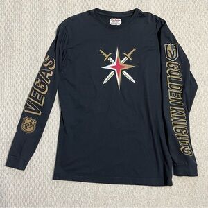 Red Jacket Vegas Golden Knights Hockey NHL Long Sleeve T-Shirt Men's XL